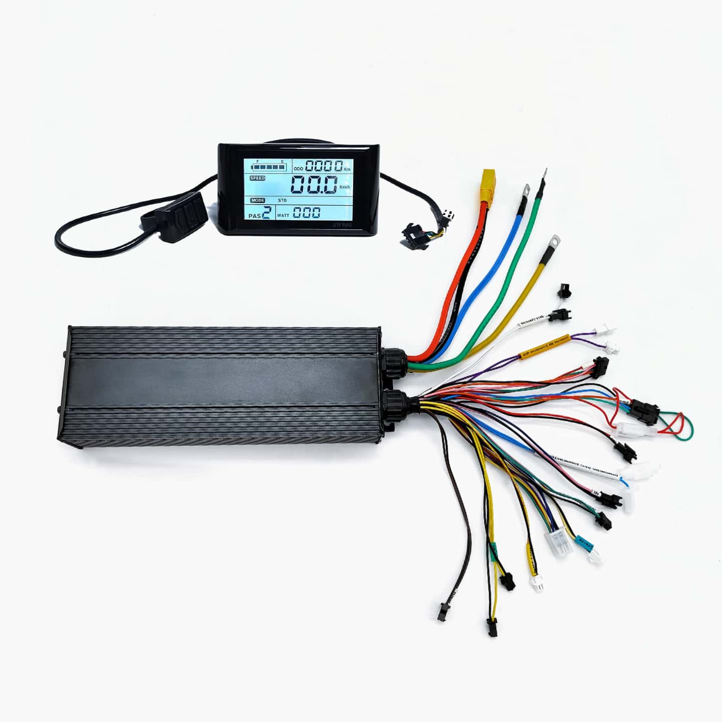 Rower elektryczny E-bike 48V-7 – Ebike Conversion Kit 72V 3000W recenzja i cena