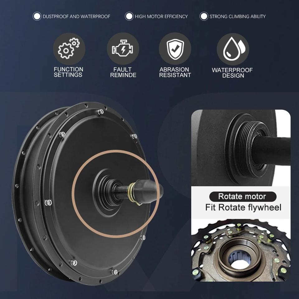 MTX39 48V52V 2000W Elektryczny – 72V 5000W Hub Motor Kit recenzja i cena