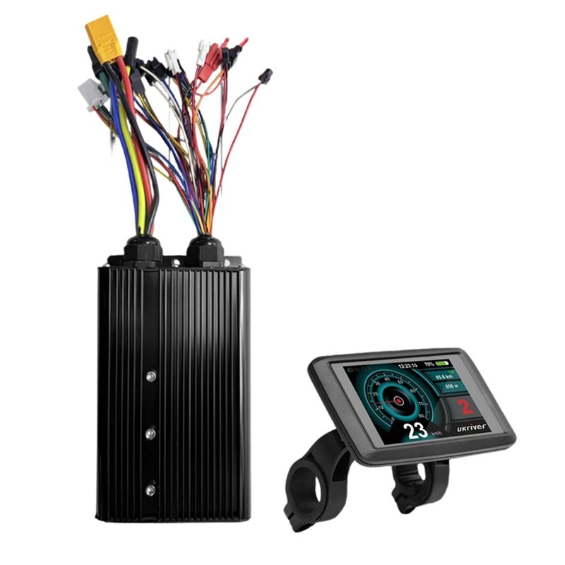 HOES-UKC1+ – wyświetlacz LCD + – Sine Wave Controller 48V 72V 80A recenzja i cena
