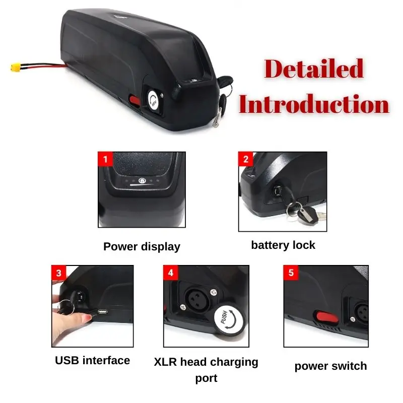 Akumulator Hailong 36V 48V 52V – Ebike Battery 48V 20Ah Hailong recenzja i cena
