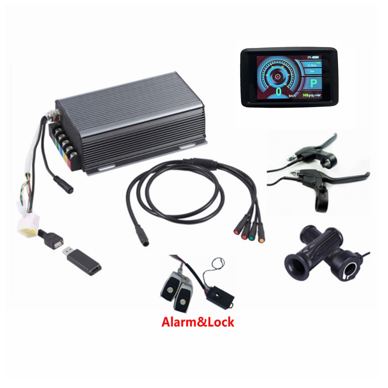 Programowalny sterownik Sabvot – 72V 5000W Hub Motor Kit recenzja i cena