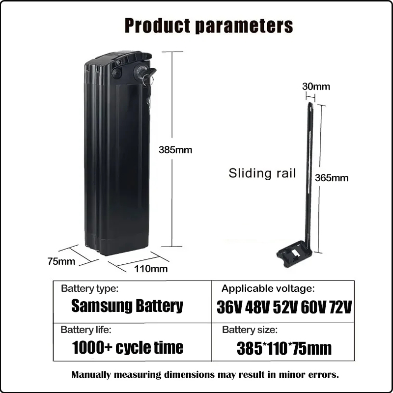 Rower Elektryczny 36V 48V 52V  – Electric Bicycle Battery 72V 30Ah recenzja i cena